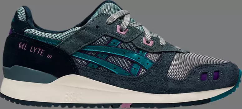 Кроссовки gel lyte 3 'tarmac beryl green' Asics, зеленый
