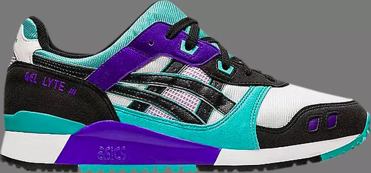 Кроссовки gel lyte 3 'techno cyan purple' Asics, чирок