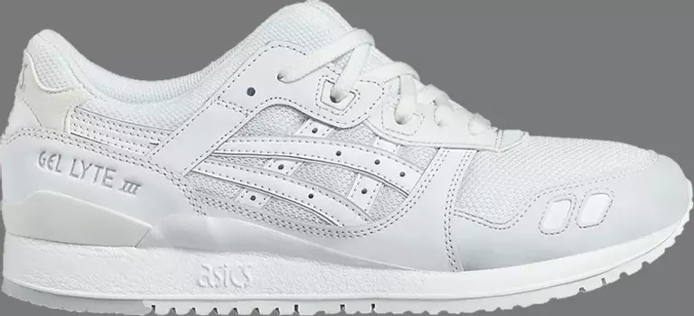 Кроссовки gel lyte 3 'white' Asics, белый