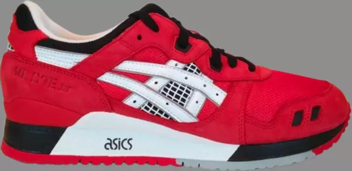 Кроссовки gel lyte 3 Asics, красный