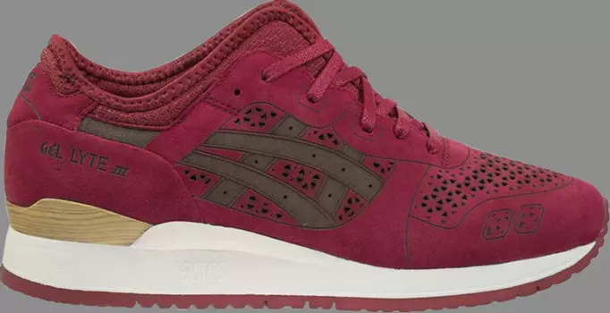Кроссовки gel lyte 3 evo 'laser' Asics, красный