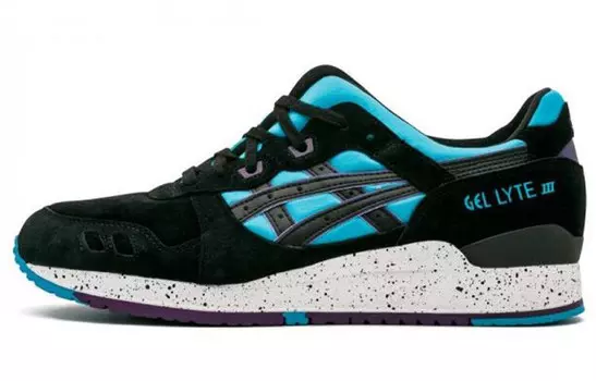 Кроссовки Gel-Lyte 3 мужские с низким верхом цвета павлиний синий Asics
