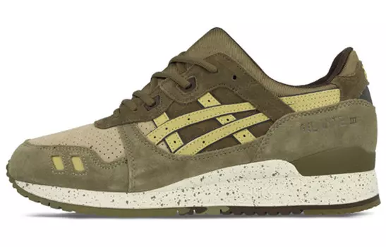 Кроссовки Gel-Lyte 3 мужские с низким верхом коричневые/зеленые Asics