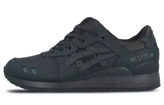 Кроссовки Gel-Lyte 3 унисекс с низким верхом графитово-черные Asics
