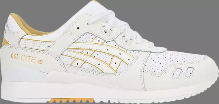 Кроссовки gel lyte 3 'white cream' Asics, белый