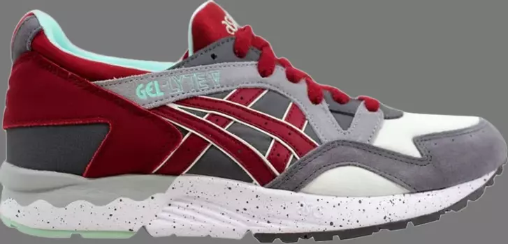 Кроссовки gel lyte 5 'carbon red' Asics, красный