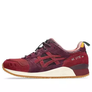 Кроссовки gel-lyte iii og 'bordeaux wine' Asics, бордовый