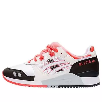 Кроссовки gel lyte iii og розовые Asics, белый
