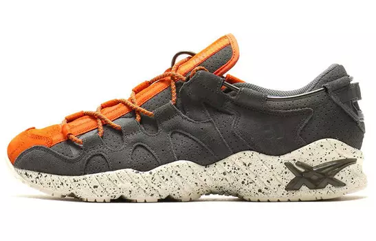 Кроссовки Gel-Mai мужские с низким верхом, угольно-пепельно-оранжевого цвета Asics