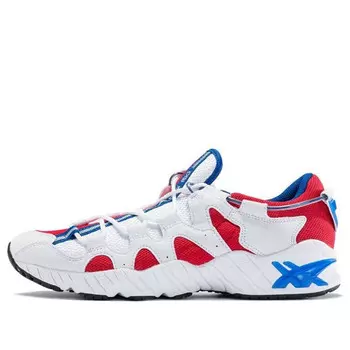 Кроссовки гель май красные Asics, белый