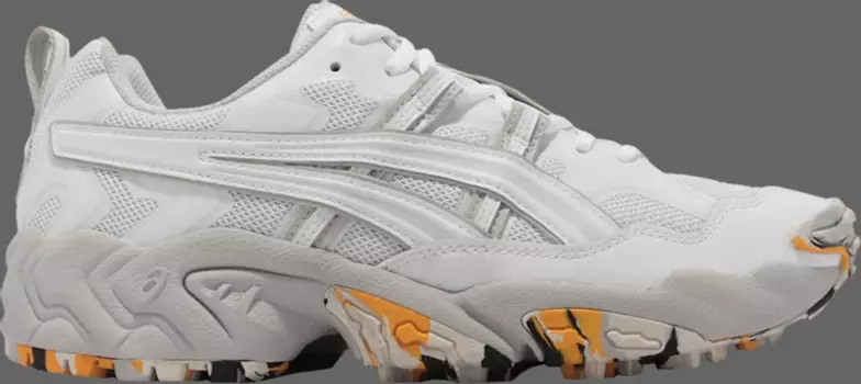 Кроссовки gel nandi 'white smoke grey camo' Asics, белый