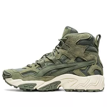 Кроссовки гель nandi hi Asics, зеленый