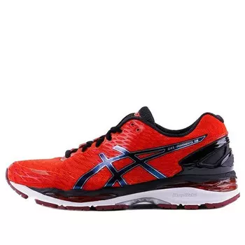 Кроссовки гель нимбус 18 Asics, красный