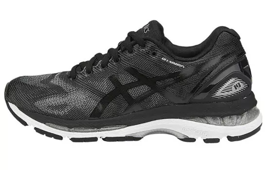 Кроссовки GEL-Nimbus 19 женские с низким верхом, черные/серые Asics