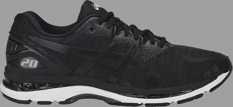 Кроссовки gel nimbus 20 'black' Asics, черный