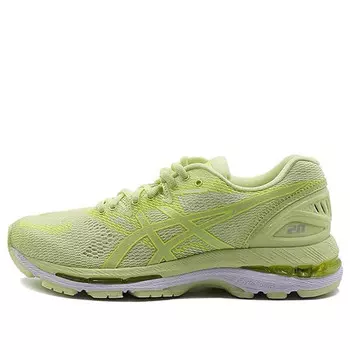 Кроссовки гель нимбус 20 Asics, зеленый