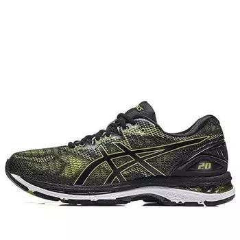 Кроссовки gel nimbus 20 sulphur spring Asics, зеленый