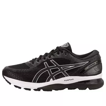 Кроссовки гель нимбус 21 2е широкие Asics, черный