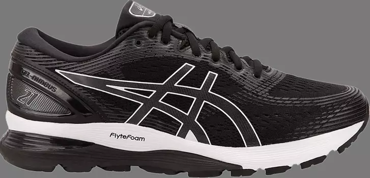 Кроссовки gel nimbus 21 'black' Asics, черный