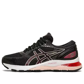 Кроссовки гель нимбус 21 Asics, черный