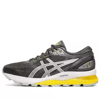 Кроссовки гель нимбус 21 Asics, серый