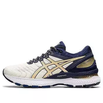 Кроссовки гель нимбус 22 Asics, белый