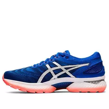 Кроссовки гель нимбус 22 Asics, серебряный