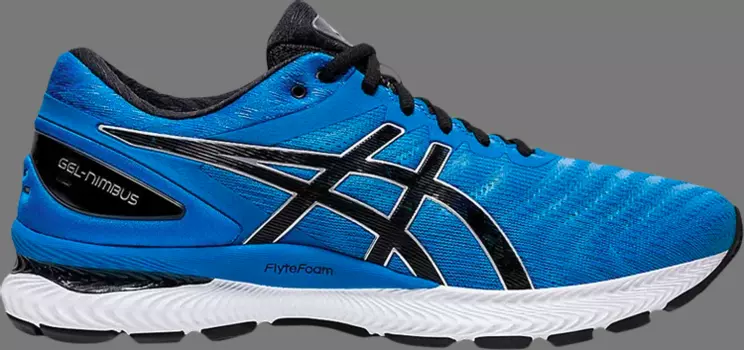 Кроссовки gel nimbus 22 extra wide 'directoire blue' Asics, синий
