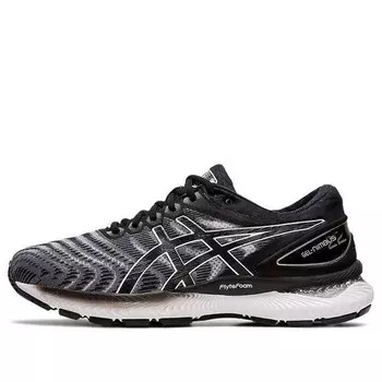 Кроссовки гель нимбус 22 ширина Asics, черный