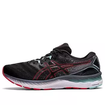 Кроссовки гель нимбус 23 2е широкие Asics, черный