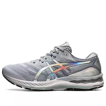 Кроссовки гель нимбус 23 Asics, серый