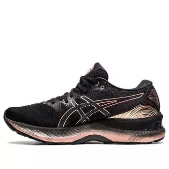 Кроссовки гель нимбус 23 платина Asics, черный
