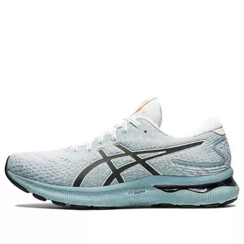 Кроссовки гель нимбус 24 2е широкие Asics, серый