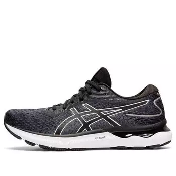 Кроссовки гель нимбус 24 2е широкие Asics, черный