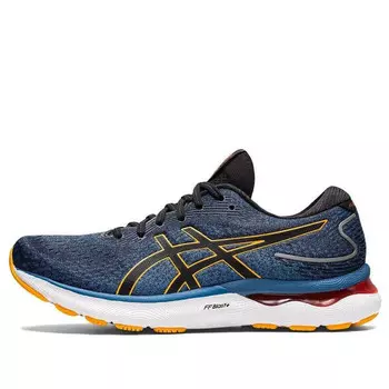 Кроссовки гель нимбус 24 4е широкий Asics, желтый