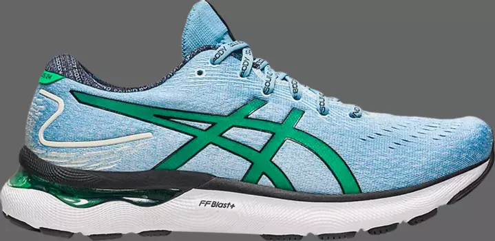 Кроссовки gel nimbus 24 'arctic sky cilantro' Asics, синий
