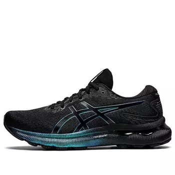 Кроссовки гель нимбус 24 платина Asics, черный