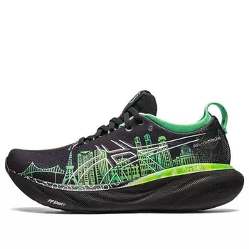 Кроссовки гель нимбус 25 Asics, черный