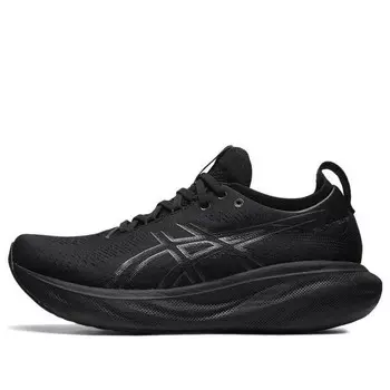 Кроссовки гель нимбус 25 Asics, черный