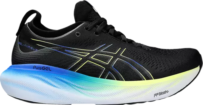 Кроссовки Gel Nimbus 25 'Black Glow Blue', черный