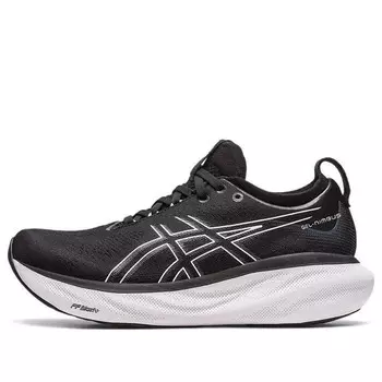Кроссовки гель нимбус 25 ширина Asics, черный