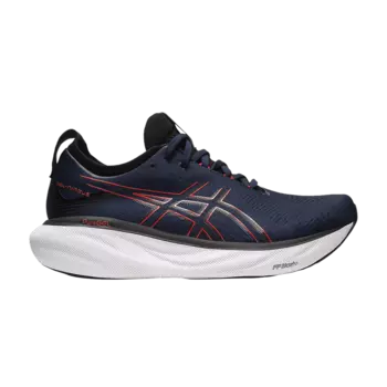 Кроссовки Gel Nimbus 25 Wide 'Midnight Electric Red', синий