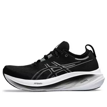 Кроссовки гель нимбус 26 4е широкий Asics, черный