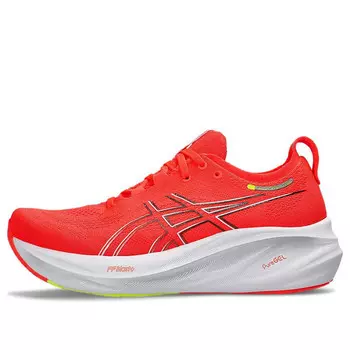 Кроссовки гель нимбус 26 Asics, красный
