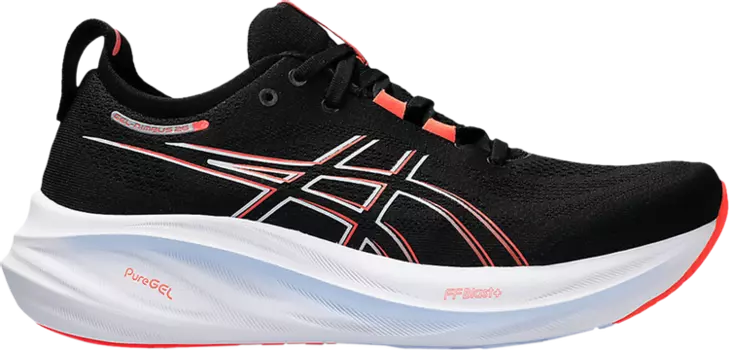 Кроссовки Gel Nimbus 26 'Black True Red', черный