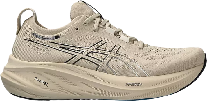 Кроссовки Gel Nimbus 26 'Feather Grey Black', загар