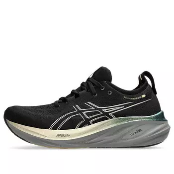 Кроссовки гель нимбус 26 платина Asics, черный
