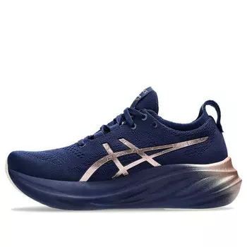 Кроссовки гель нимбус 26 платина Asics, синий