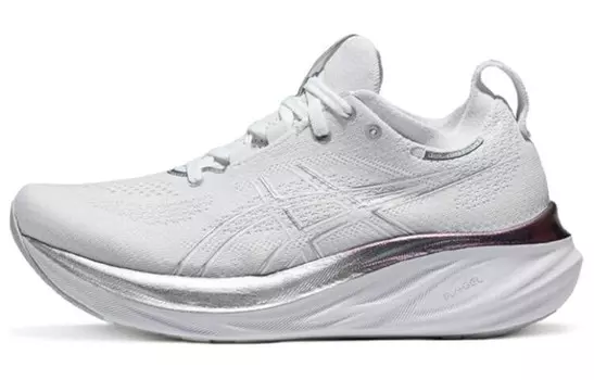 Кроссовки Gel Nimbus 26 Platinum 'Real White Pure Silver' Asics