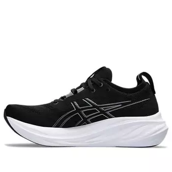 Кроссовки гель нимбус 26 ширина Asics, черный